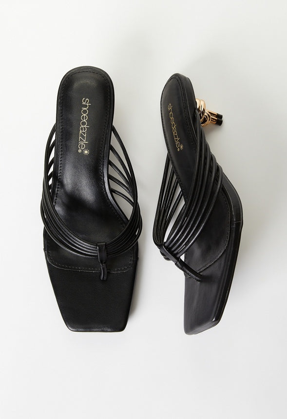 Vivi Heeled Sandal Black