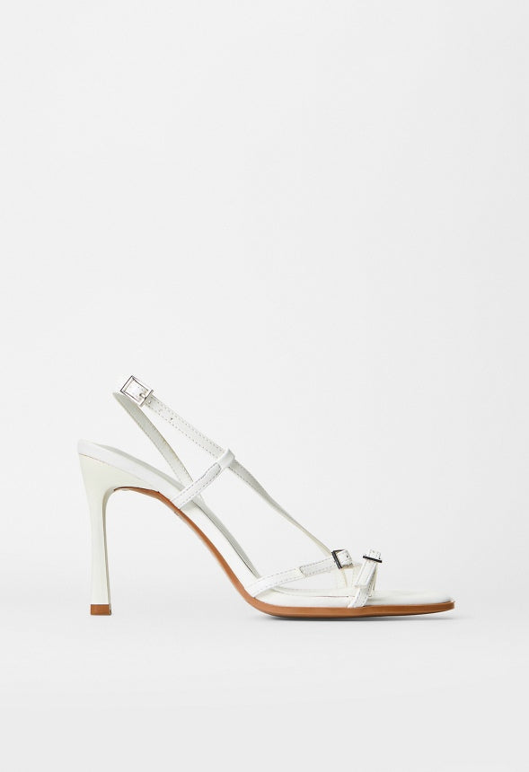 Sienna Heeled Sandal Bright White