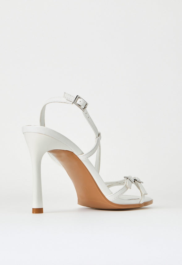 Sienna Heeled Sandal Bright White