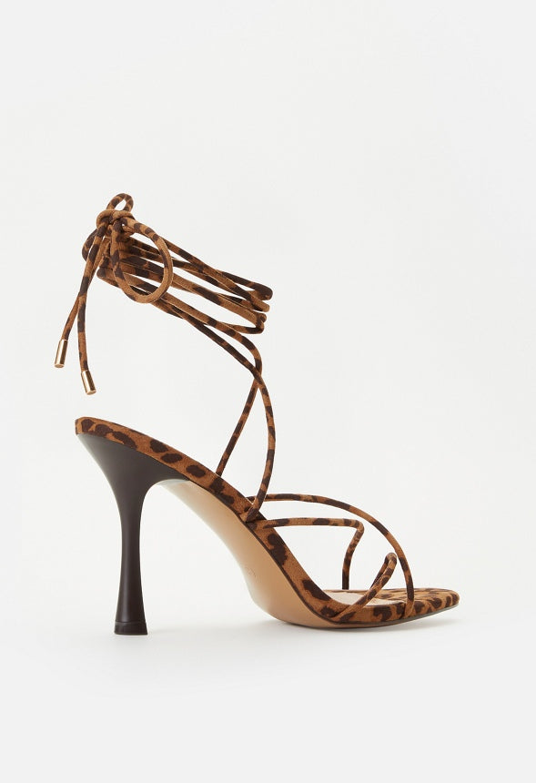 Liana Heeled Sandal Leopard