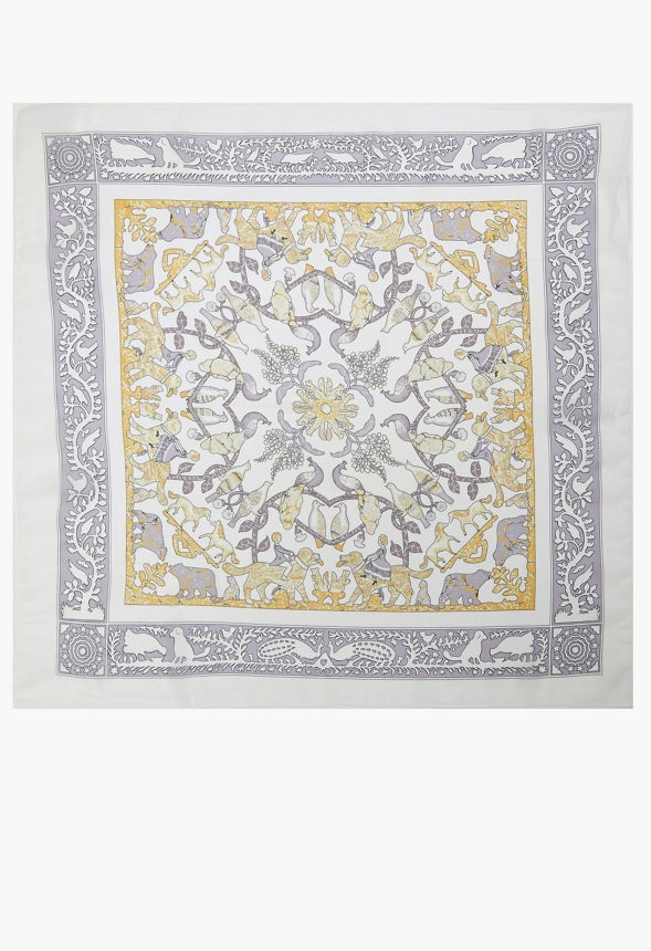 HEAD SCARF Bone Multi