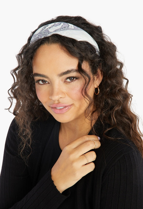 HEAD SCARF Bone Multi