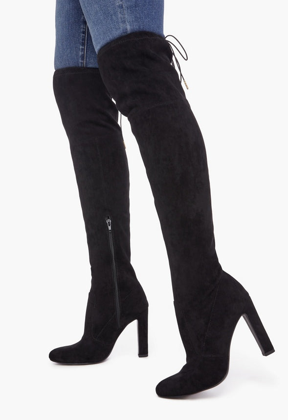 Jesyna Heeled Boot Black