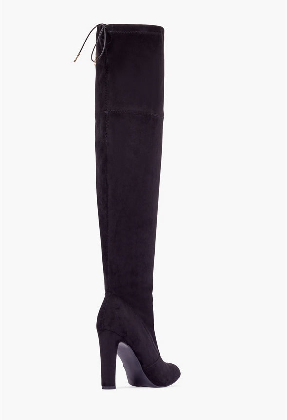 Jesyna Heeled Boot Black