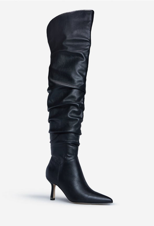 MEYA STILETTO BOOT Black