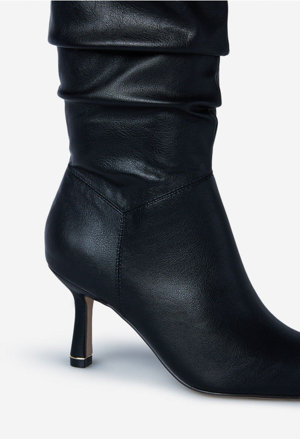 MEYA STILETTO BOOT Black