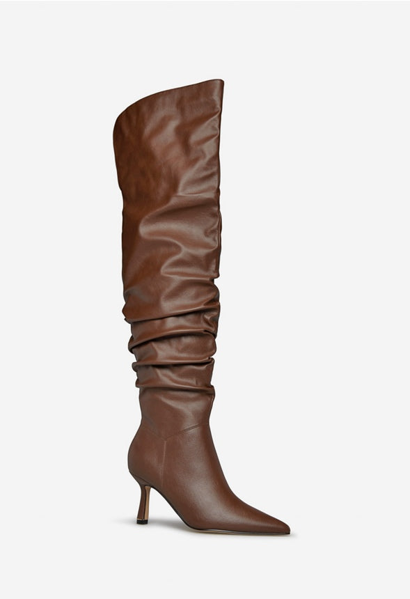 MEYA STILETTO BOOT Brown