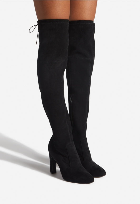 JESYNA POINTED-TOE BOOT Black