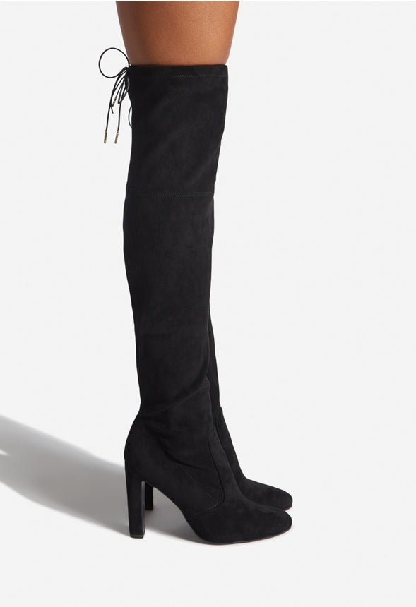 JESYNA POINTED-TOE BOOT Black