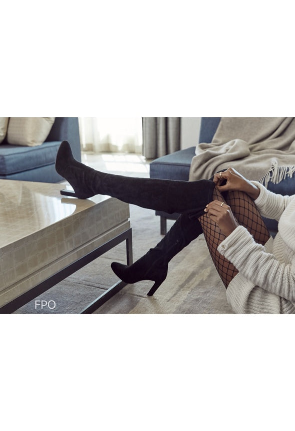 JESYNA POINTED-TOE BOOT Black