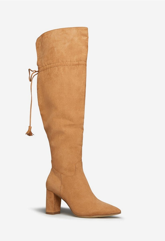 JULLIANA BLOCK HEEL BOOT Light Camel