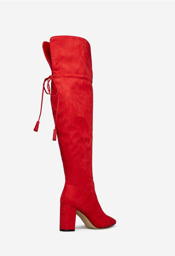 JULLIANA OVER-THE-KNEE BOOT High Risk Red
