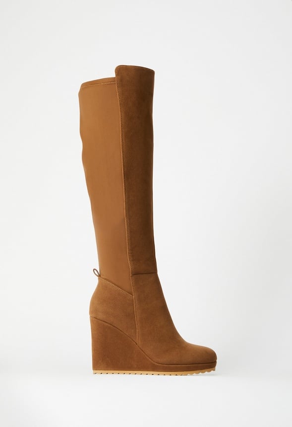 Claire Wedge Boot Dark Portobello