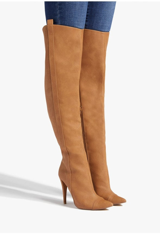 DAPHANY STILETTO BOOT Camel