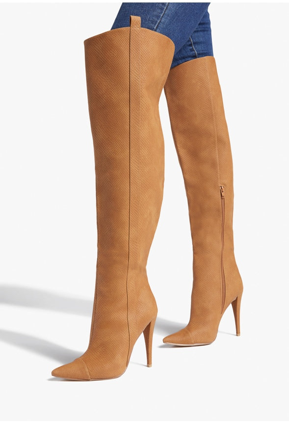 DAPHANY STILETTO BOOT Camel