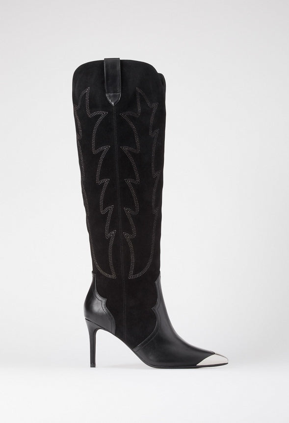Jolene Stiletto Boot Black