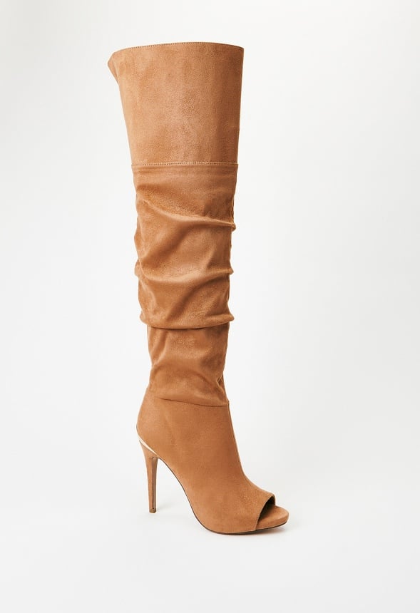 Alyssa Heeled Boot Light Tan