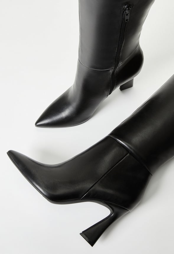 Alice Stiletto Boot Black