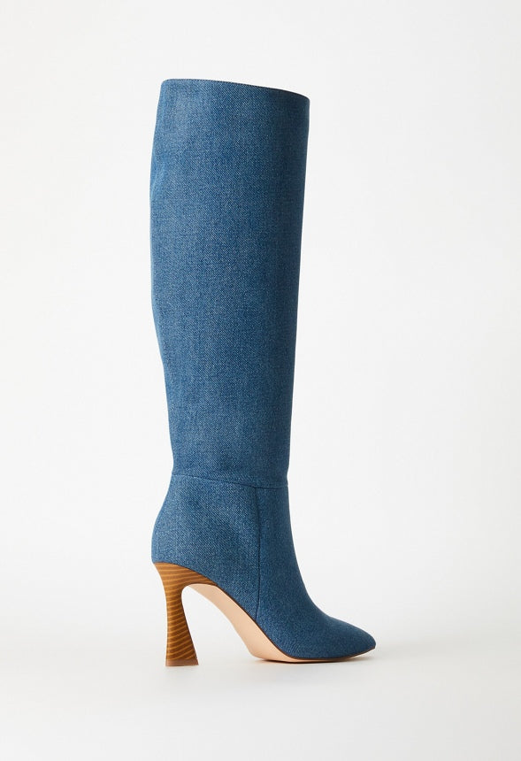 Alice Stiletto Boot Denim
