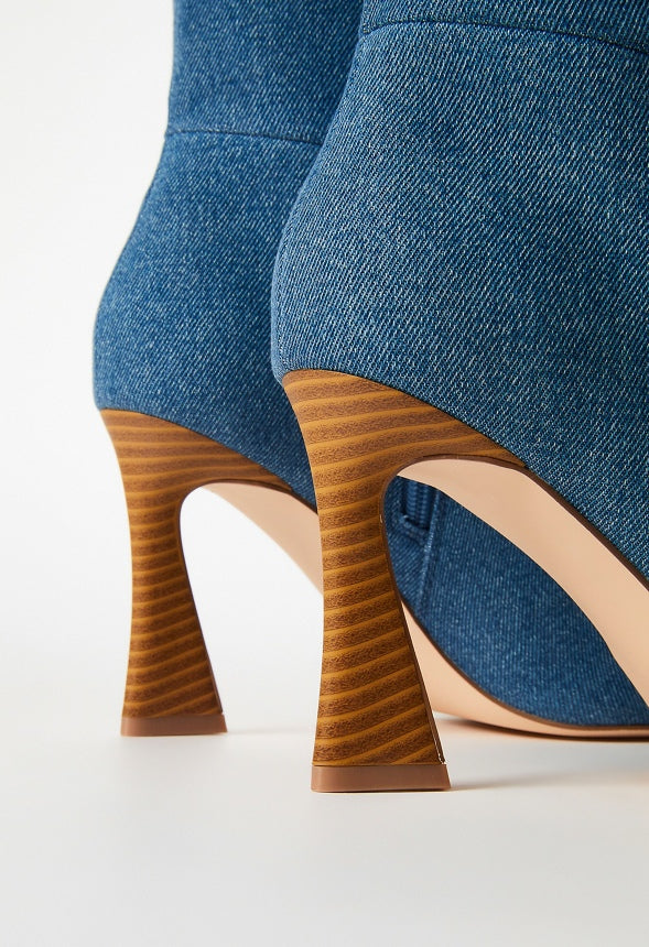 Alice Stiletto Boot Denim