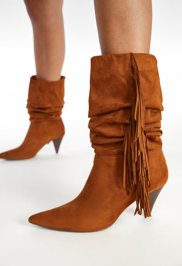 Sanna Slouchy Boot Camel