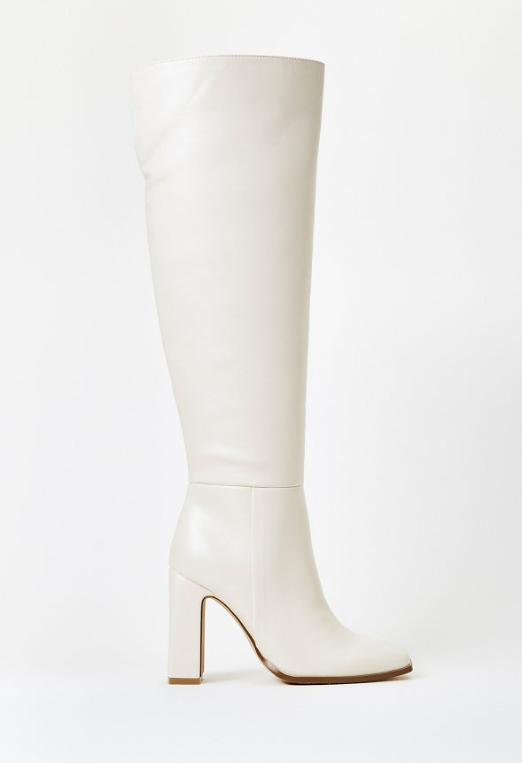 Monrow Over-The-Knee Boot Birch