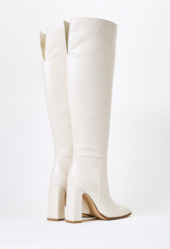 Monrow Over-The-Knee Boot Birch