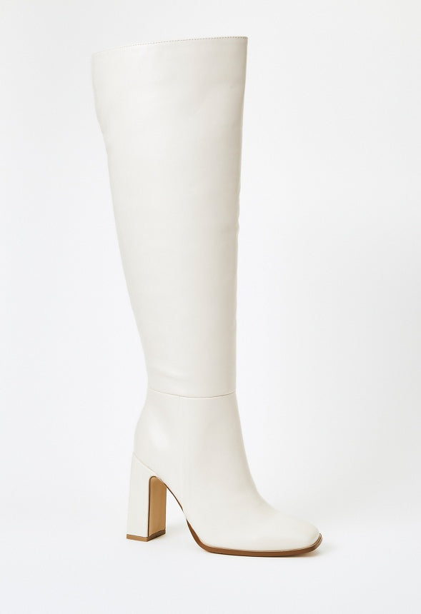 Monrow Over-The-Knee Boot Birch