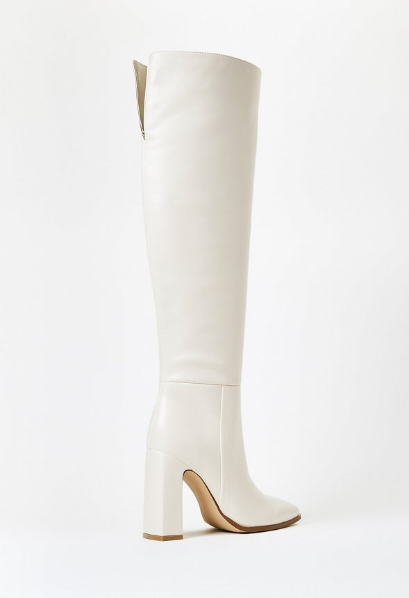 Monrow Over-The-Knee Boot Birch