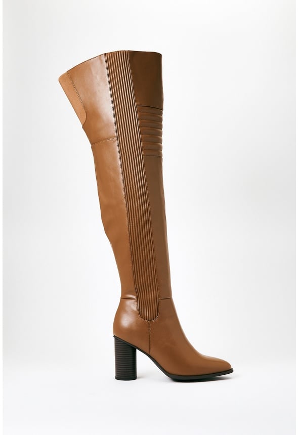 Jodie Over-The-Knee Boot Brown