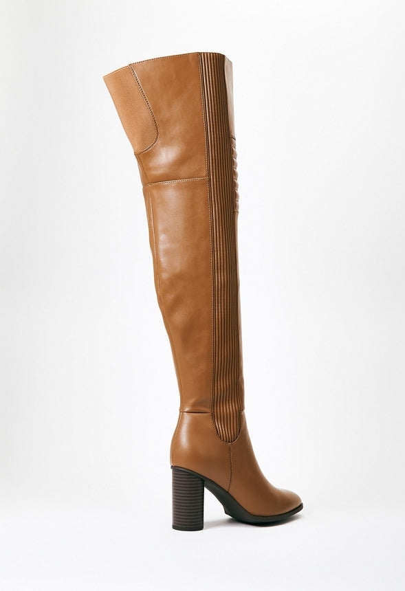 Jodie Over-The-Knee Boot Brown