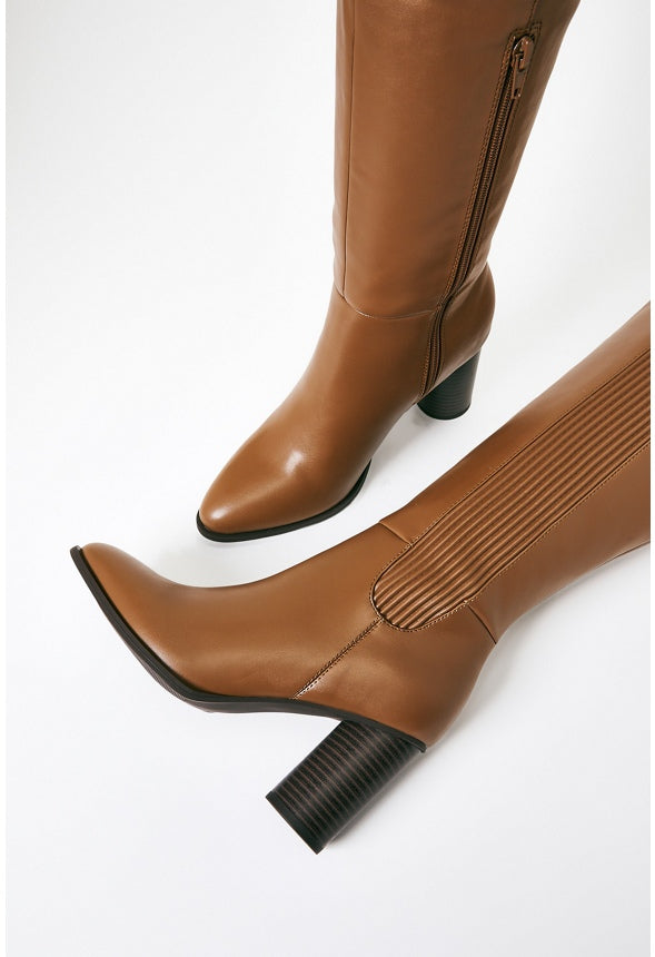 Jodie Over-The-Knee Boot Brown