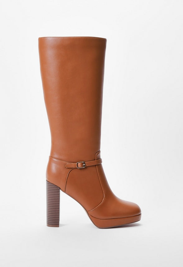 Arabella Heeled Boot French Oak