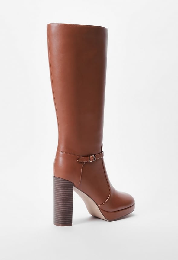 Arabella Heeled Boot French Oak