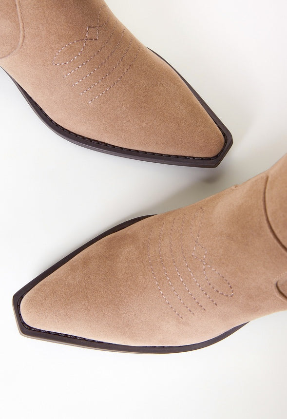 Casey Western Boot Taupe