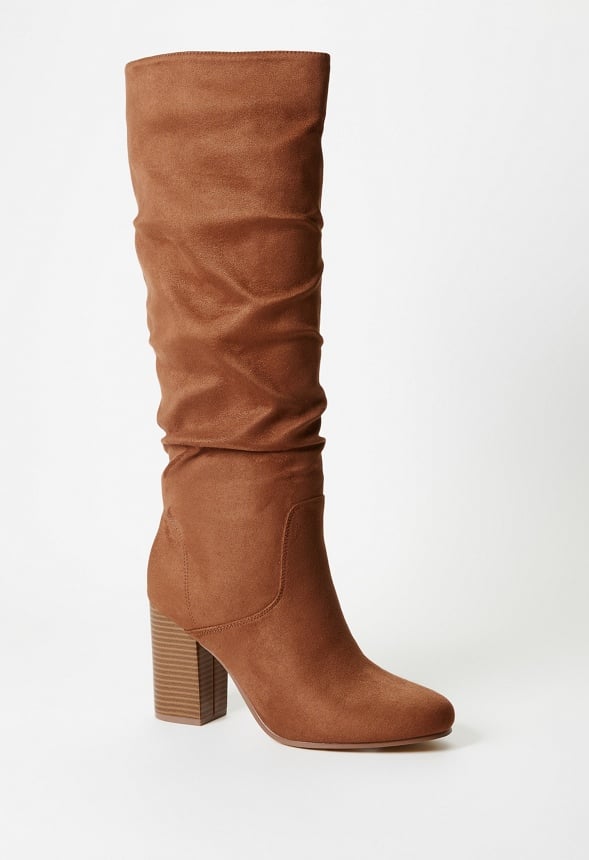 Leona Heeled Boot Oak