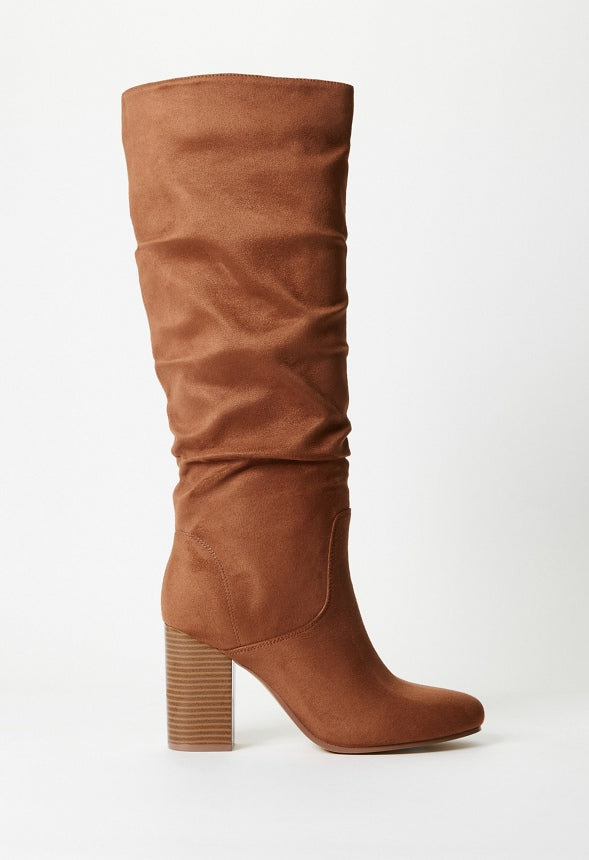 Leona Heeled Boot Oak