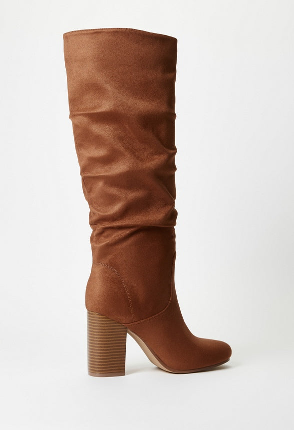 Leona Heeled Boot Oak