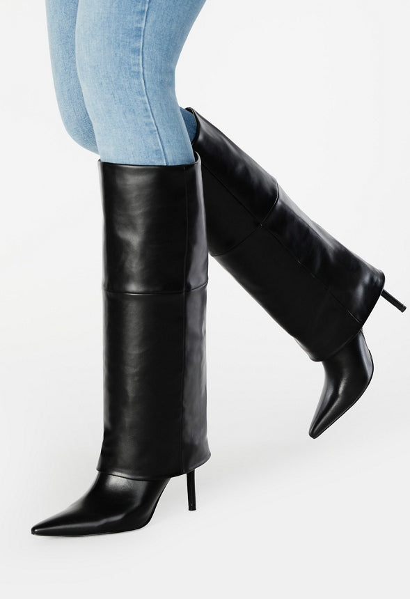 Sivan Stiletto Boot Black