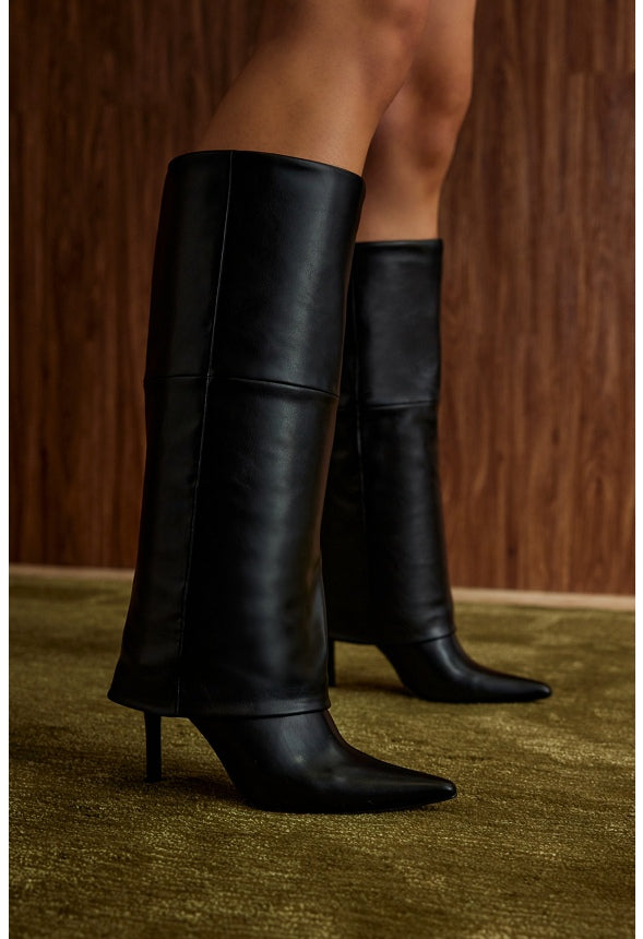 Sivan Stiletto Boot Black
