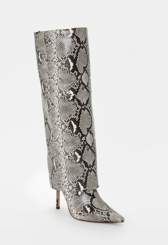 Sivan Stiletto Boot Natural