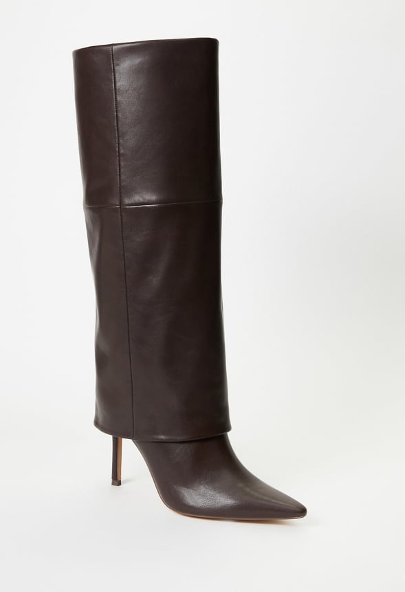Sivan Stiletto Boot Coffee