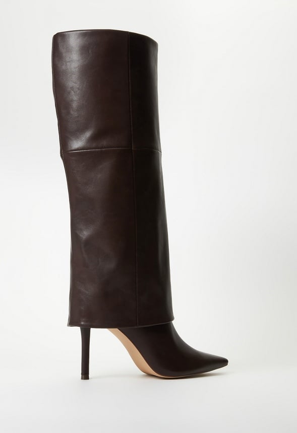 Sivan Stiletto Boot Coffee