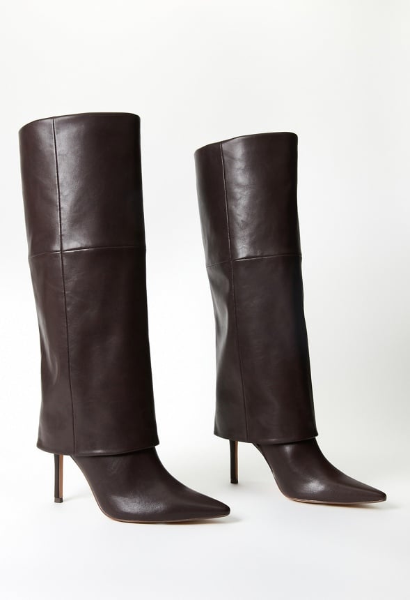 Sivan Stiletto Boot Coffee