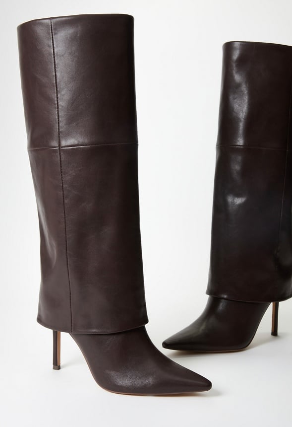 Sivan Stiletto Boot Coffee