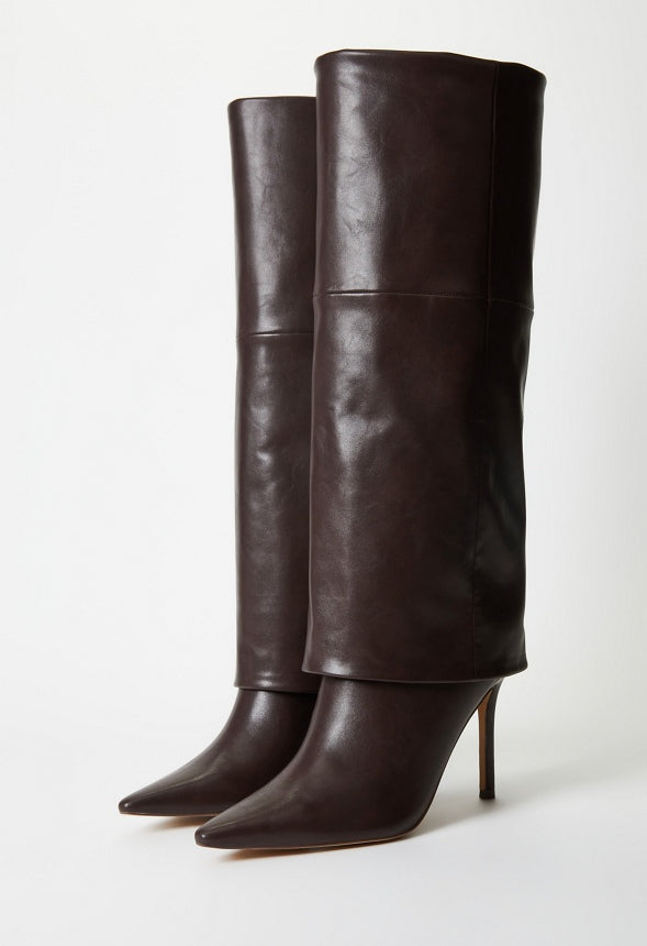 Sivan Stiletto Boot Coffee