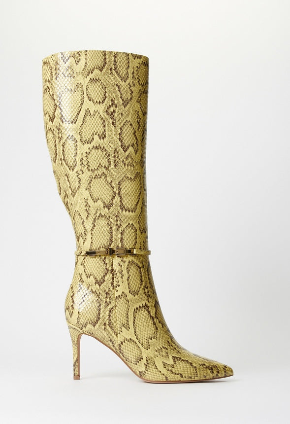 Adaline Heeled Boot Golden Spice