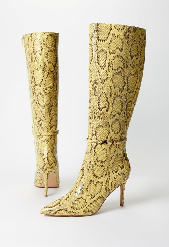 Adaline Heeled Boot Golden Spice