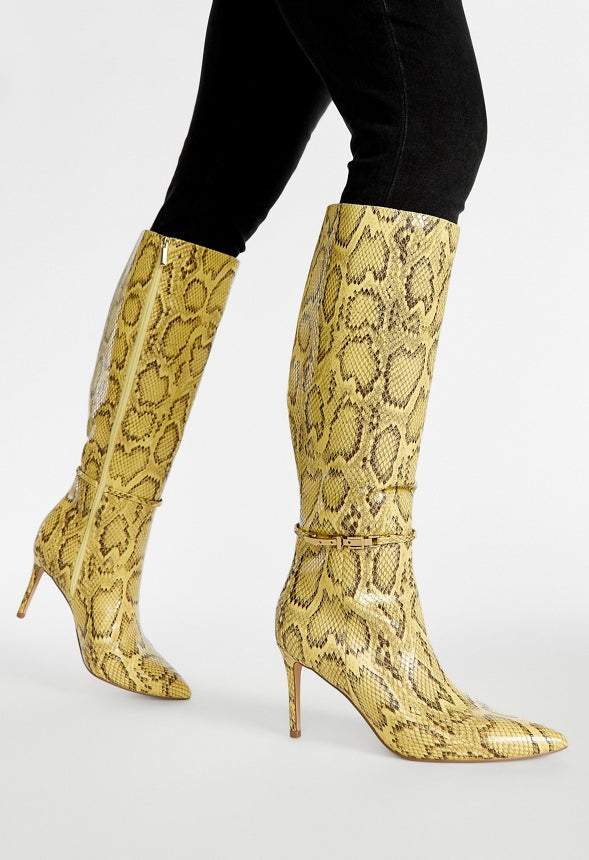 Adaline Heeled Boot Golden Spice