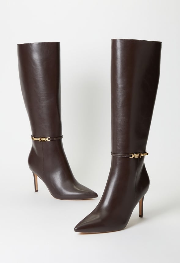 Adaline Heeled Boot Coffee